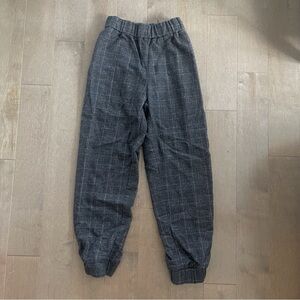 🧦Aritzia Wilfred wool cashmere blend plaid cropped pants